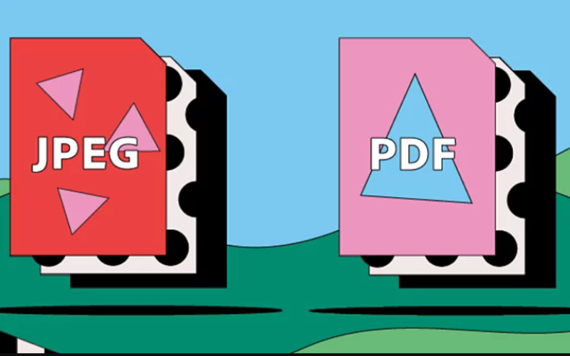 JPEG vs PDF