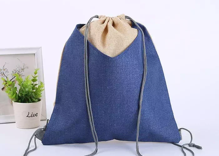 Custom-Drawstring-Bags-Linen-Sports-Bag