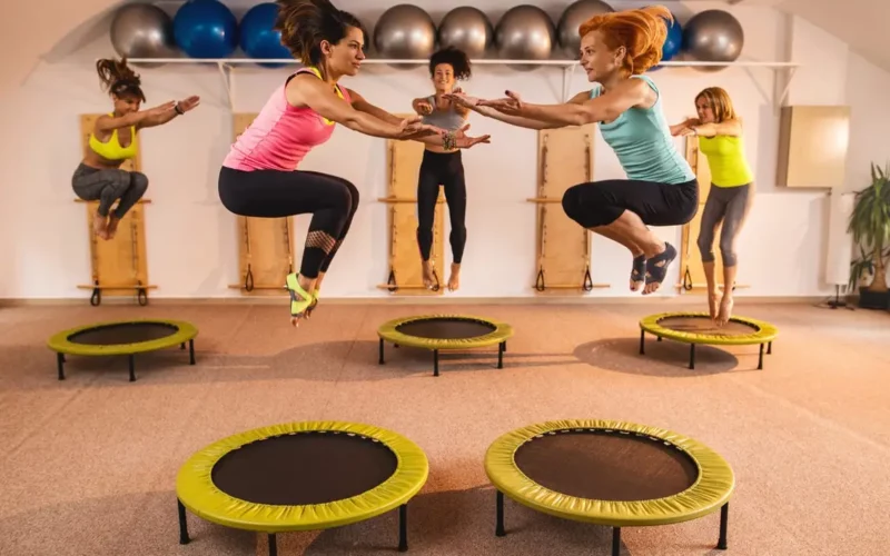 Bouncing into Health: Fun and Fitness with Creative Exercises on Your Rectangle Trampoline